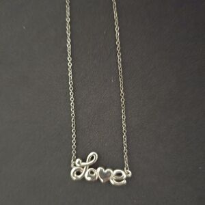 Brighton Silver Love Heart Necklace